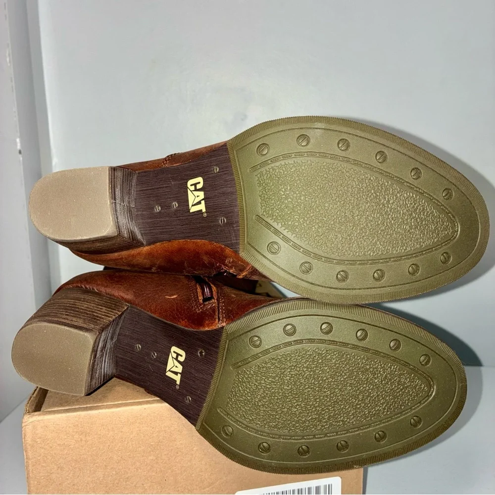 Cat Coretta Waterproof 14” Inner Zip Boots Women’s Size 9.5 - Picture 9 of 13